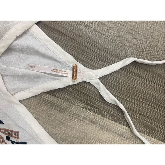 Free People La Luna Set, White Eyelet Tunic Top and Shorts, Sz Medium, MSRP $148 - Picture 8 of 12